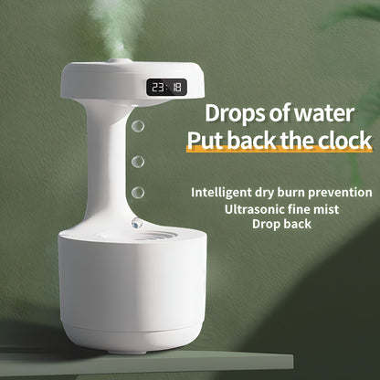 Anti-Gravity Humidifier Clock